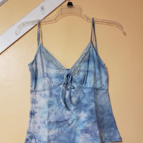 Lipsy Tops Blue Summer Tank Top Poshmark